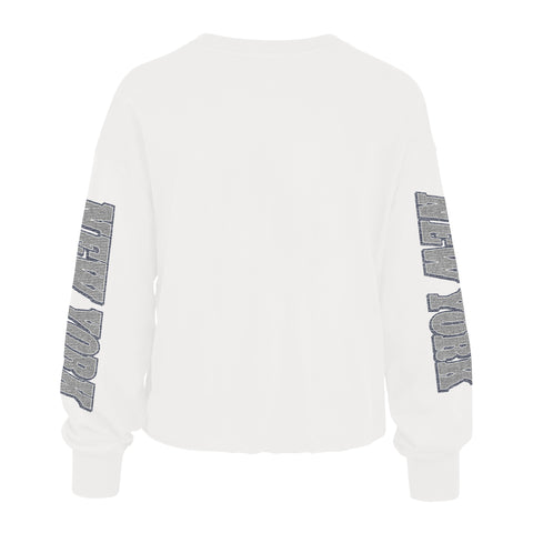 NEW YORK YANKEES BRUSH BACK '47 PARKWAY LONG SLEEVE TEE WOMENS