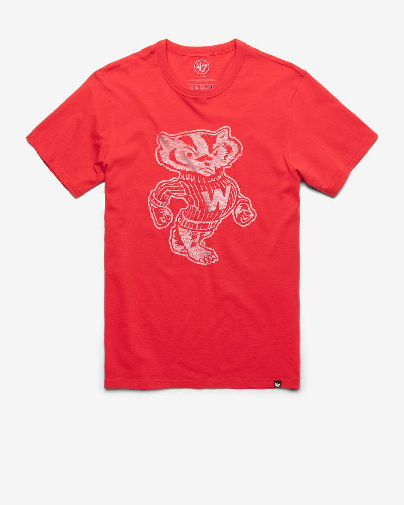 WISCONSIN BADGERS VINTAGE PREMIER '47 FRANKLIN TEE
