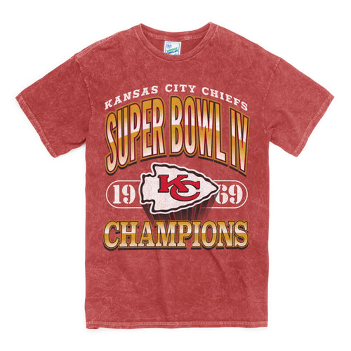 KANSAS CITY CHIEFS SB GRIDIRON ROCKER '47 VINTAGE TUBULAR TEE