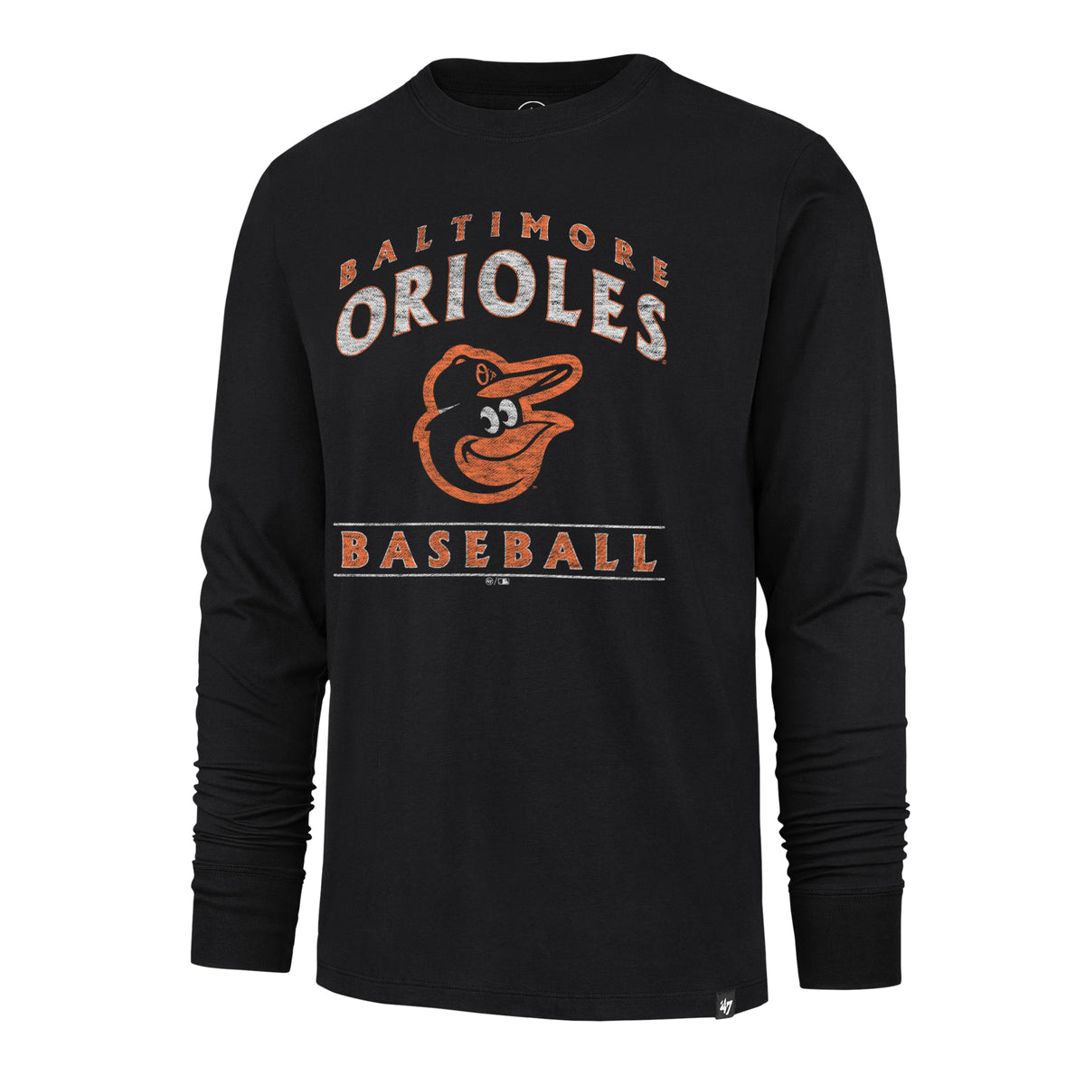 BALTIMORE ORIOLES DISSIPATE '47 FRANKLIN LONG SLEEVE