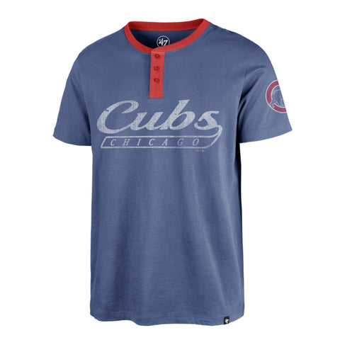 CHICAGO CUBS WEST END '47 HENLEY TEE