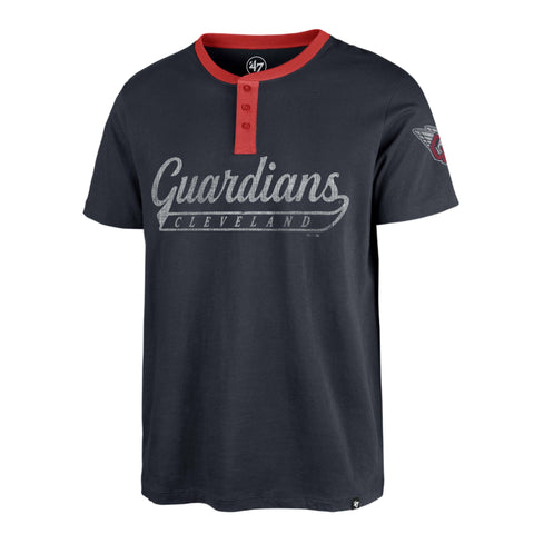 CLEVELAND GUARDIANS WEST END '47 HENLEY TEE
