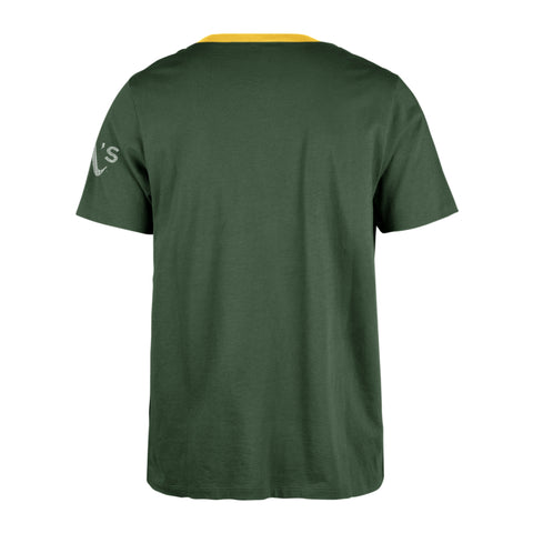 OAKLAND ATHLETICS WEST END '47 HENLEY TEE