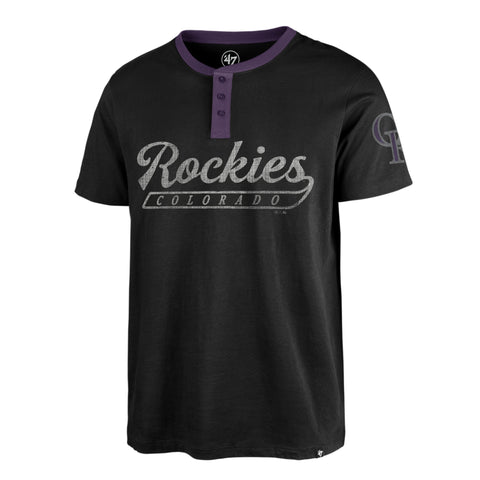 COLORADO ROCKIES WEST END '47 HENLEY TEE