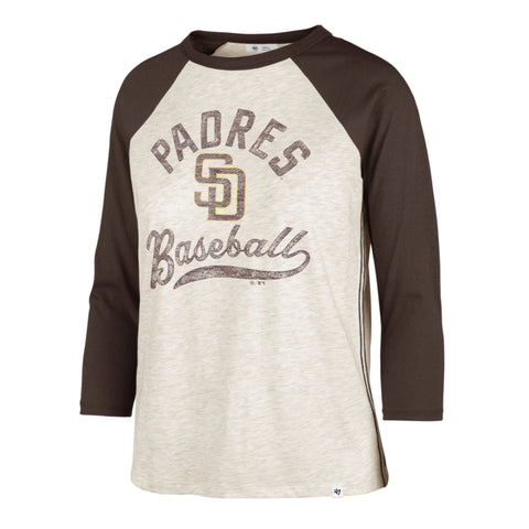 SAN DIEGO PADRES RETRO DAZE '47 AVA RAGLAN WOMEN