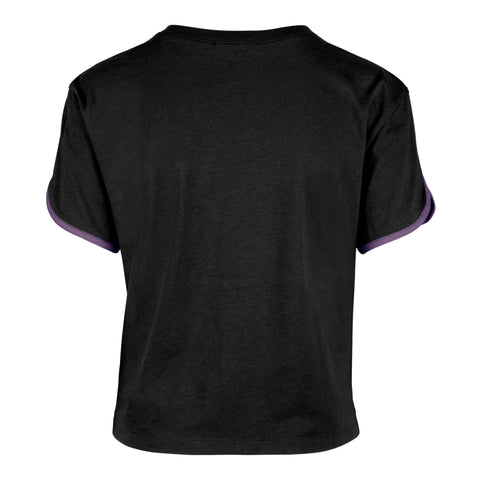 COLORADO ROCKIES PREMIER WORDMARK '47 DOLPHIN HEM CROP WOMENS