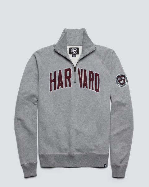 HARVARD CRIMSON BANKS '47 HARRIS SCRIMMAGE 1/4 ZIP