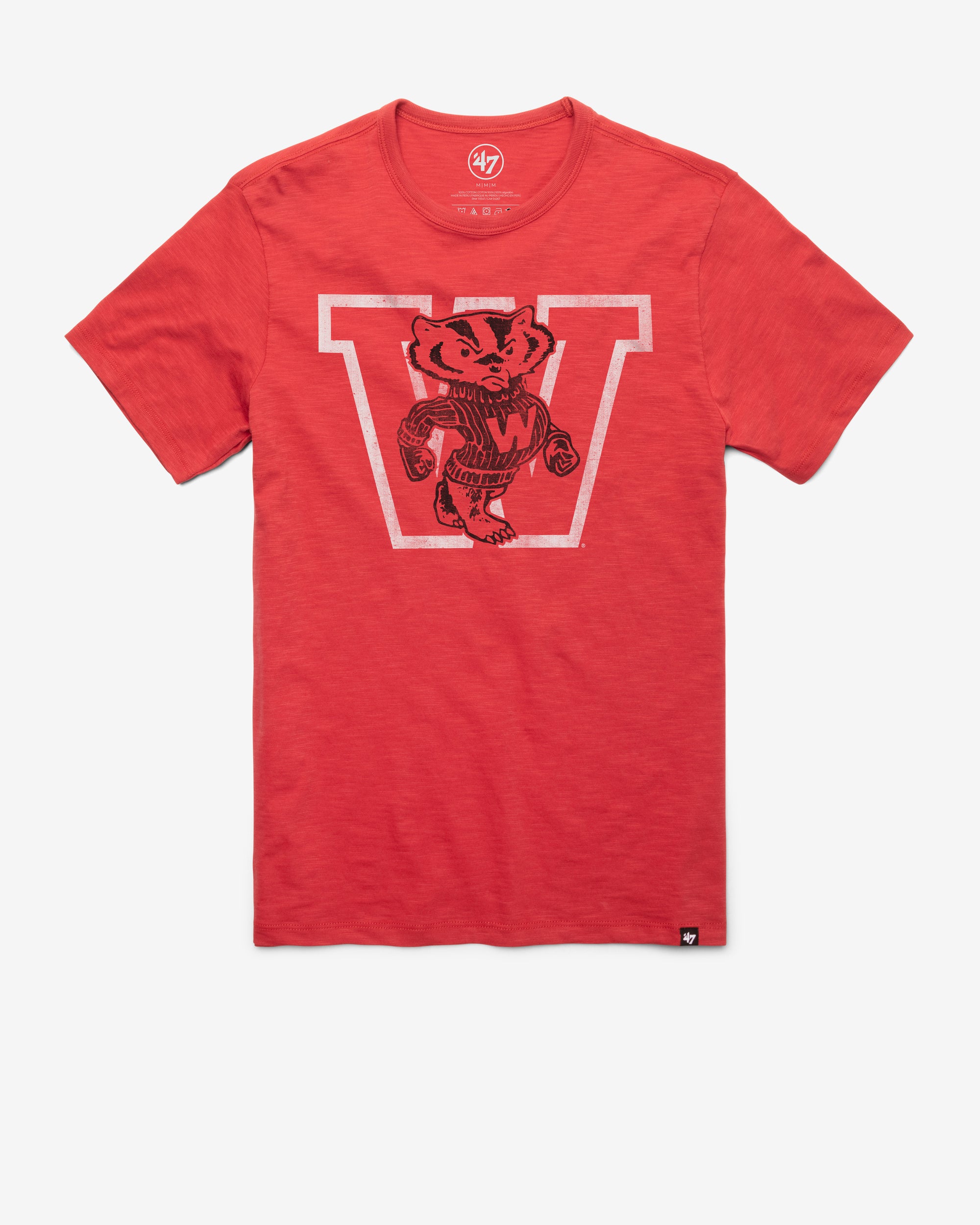 WISCONSIN BADGERS VINTAGE GRIT '47 SCRUM TEE