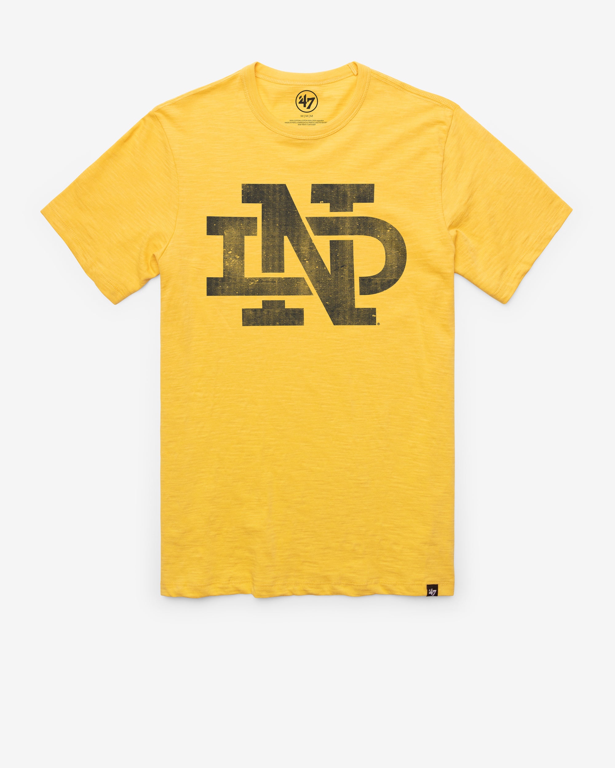 NOTRE DAME FIGHTING IRISH VINTAGE GRIT '47 SCRUM TEE