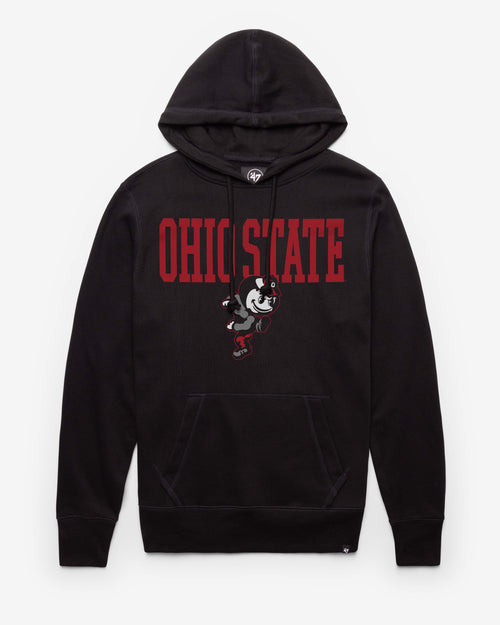 OHIO STATE BUCKEYES VINTAGE STRAIGHT BLOCK '47 HEADLINE HOOD