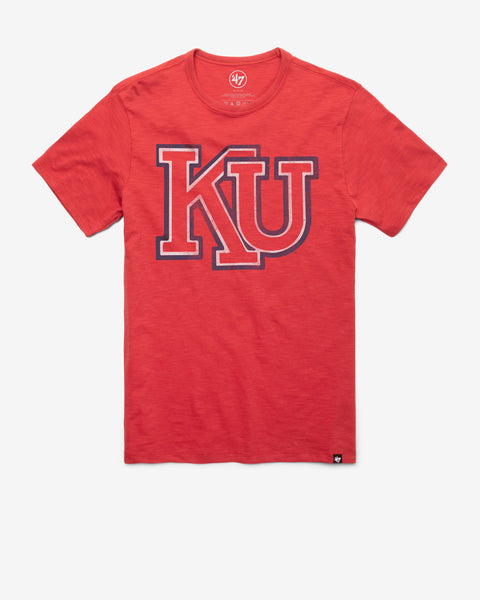 KANSAS JAYHAWKS VINTAGE GRIT '47 SCRUM TEE