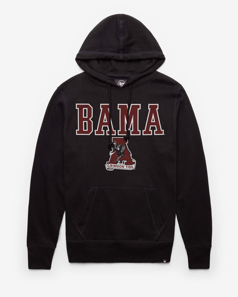 ALABAMA CRIMSON TIDE VINTAGE STRAIGHT BLOCK '47 HEADLINE HOOD