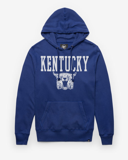 KENTUCKY WILDCATS VINTAGE STRAIGHT BLOCK '47 HEADLINE HOOD