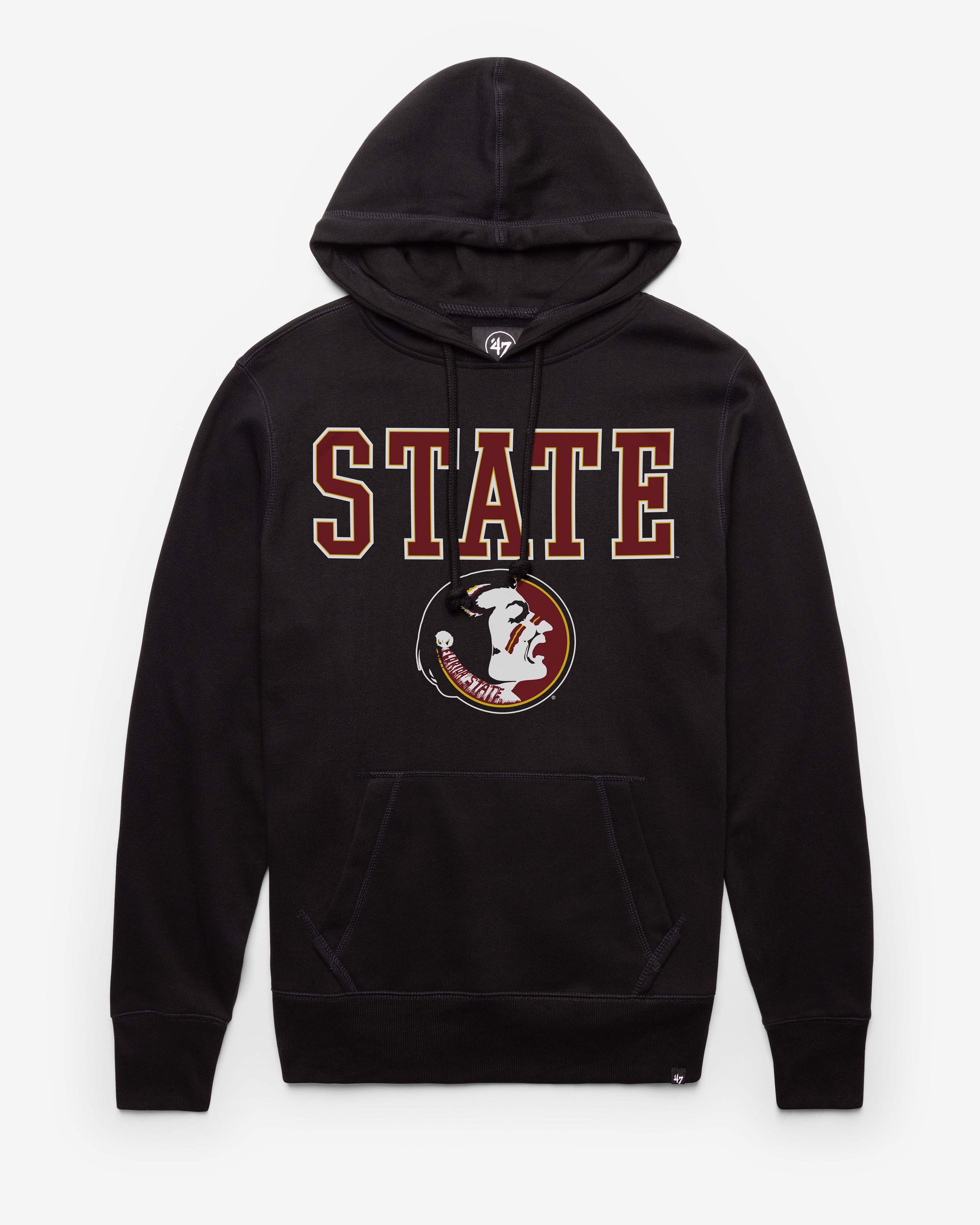 FLORIDA STATE SEMINOLES VINTAGE STRAIGHT BLOCK '47 HEADLINE HOOD