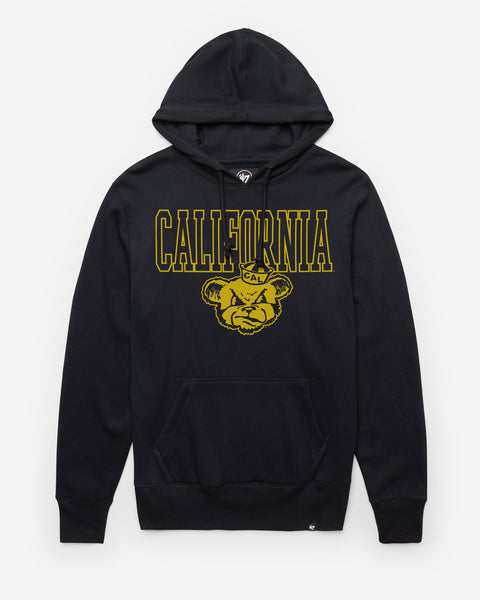 CAL - BERKELEY GOLDEN BEARS VINTAGE STRAIGHT BLOCK '47 HEADLINE HOOD