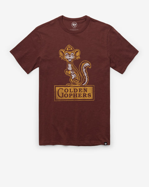 MINNESOTA GOLDEN GOPHERS VINTAGE GRIT '47 SCRUM TEE