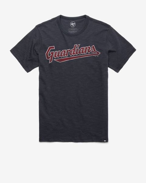 CLEVELAND GUARDIANS GRIT WORDMARK '47 SCRUM TEE