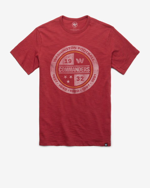 WASHINGTON COMMANDERS GRIT '47 SCRUM TEE