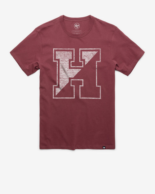 HARVARD CRIMSON CLASSIC BLOCK '47 SCRUM TEE
