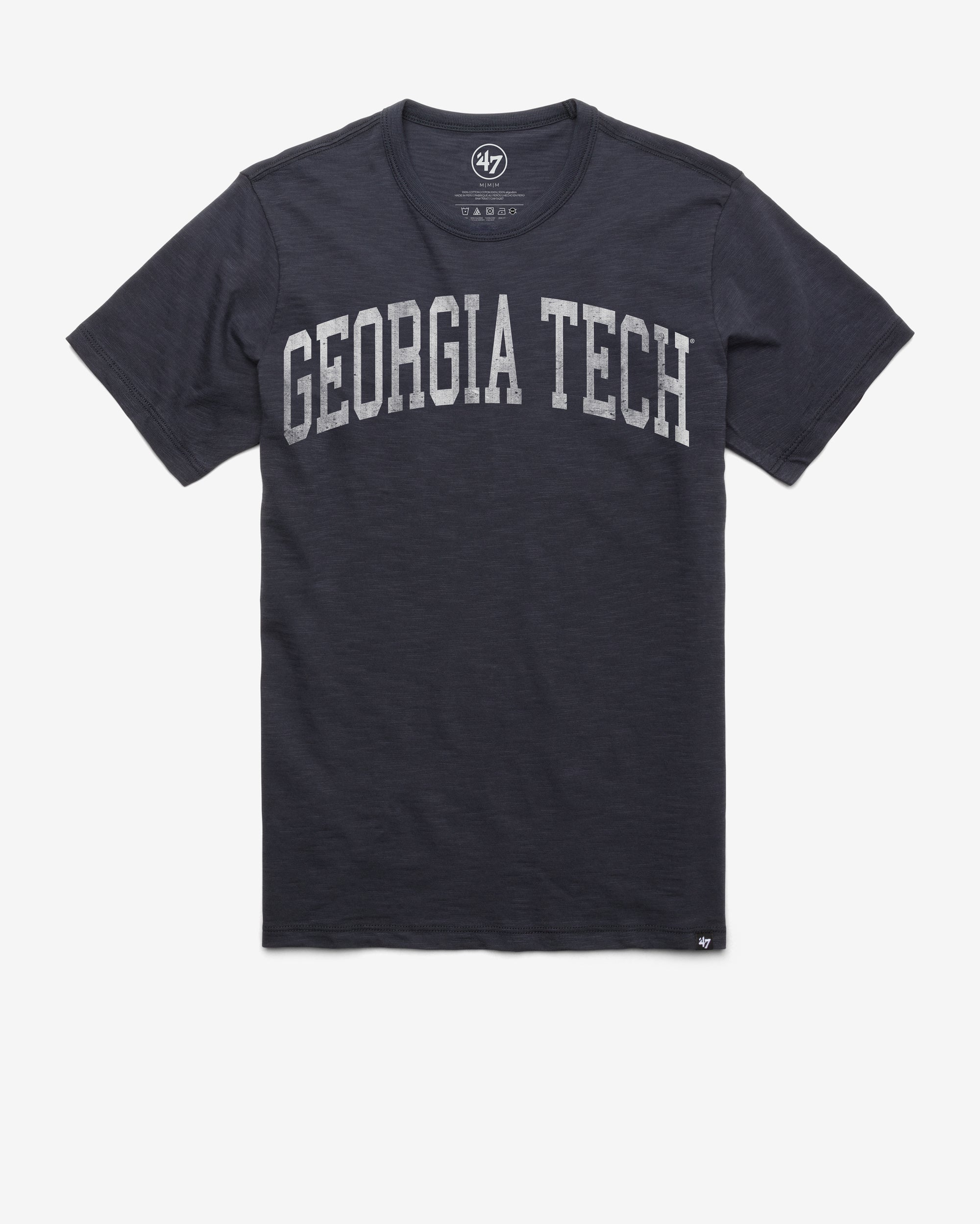 GEORGIA TECH YELLOW JACKETS CLASSIC BLOCK '47 SCRUM TEE