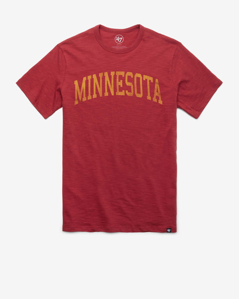 MINNESOTA GOLDEN GOPHERS VINTAGE CLASSIC BLOCK '47 SCRUM TEE