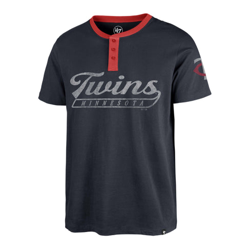 MINNESOTA TWINS WEST END '47 HENLEY TEE