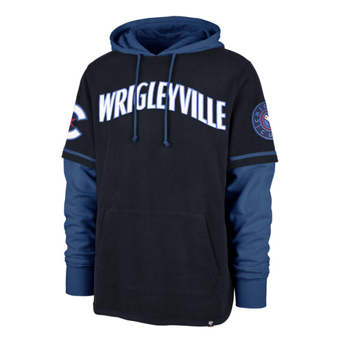 CHICAGO CUBS CITY CONNECT TRIFECTA '47 SHORTSTOP PULLOVER HOOD