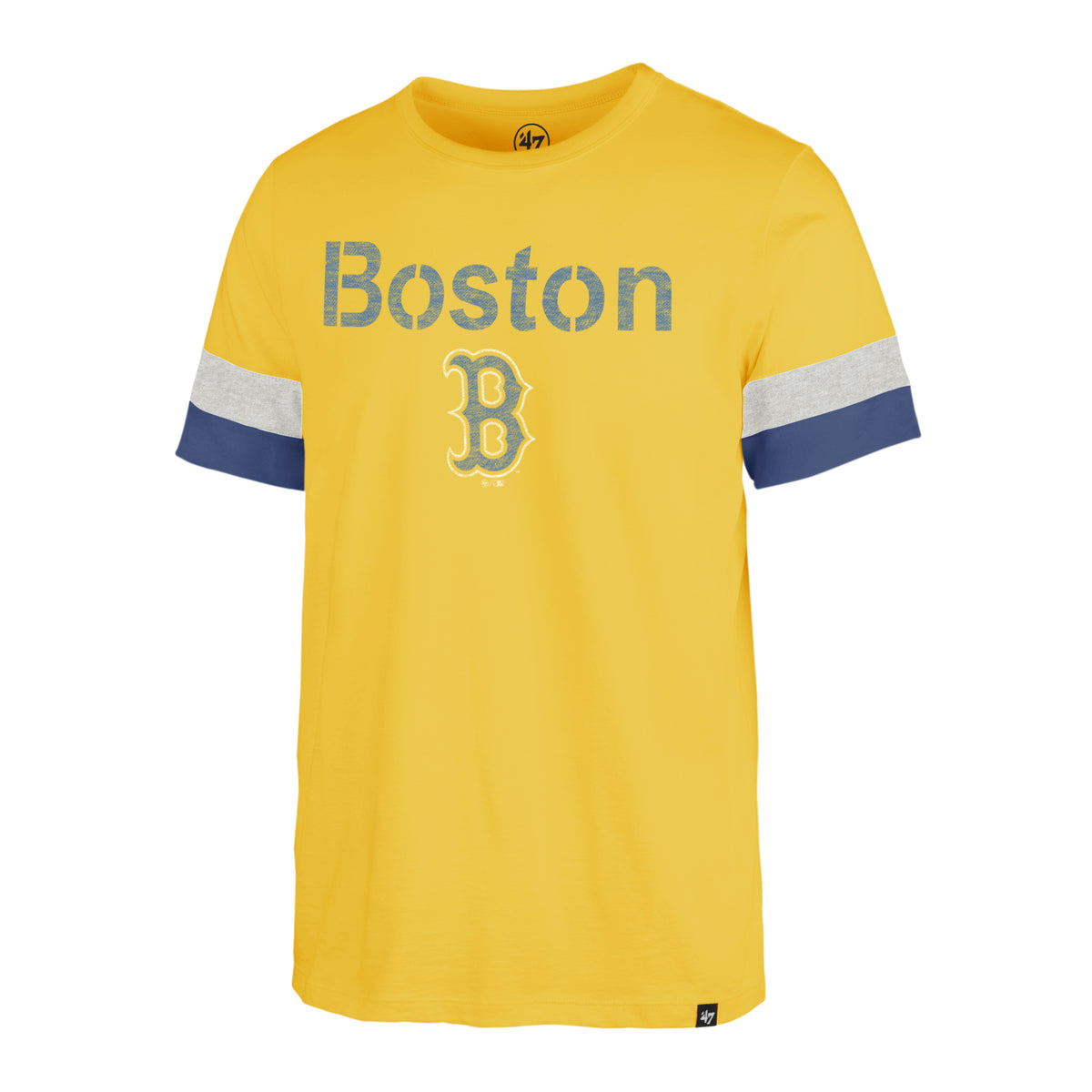 BOSTON RED SOX CITY CONNECT DISTRESSED PREGAME '47 WINSLOW TEE