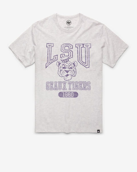 LOUISIANA STATE TIGERS LSU VINTAGE LINE PRESS '47 FRANKLIN TEE