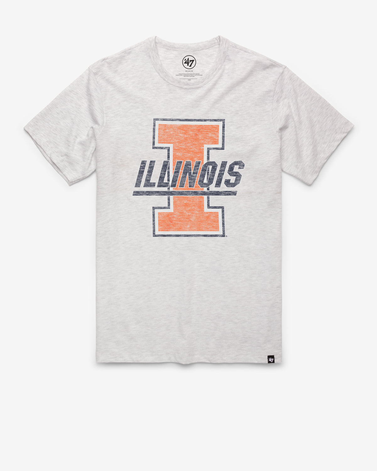 ILLINOIS FIGHTING ILLINI VINTAGE PREMIER '47 FRANKLIN TEE