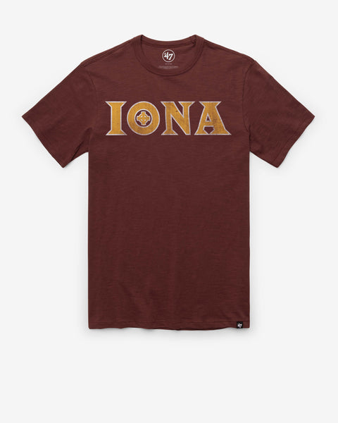 IONA COLLEGE GAELS GRIT WORDMARK '47 SCRUM TEE