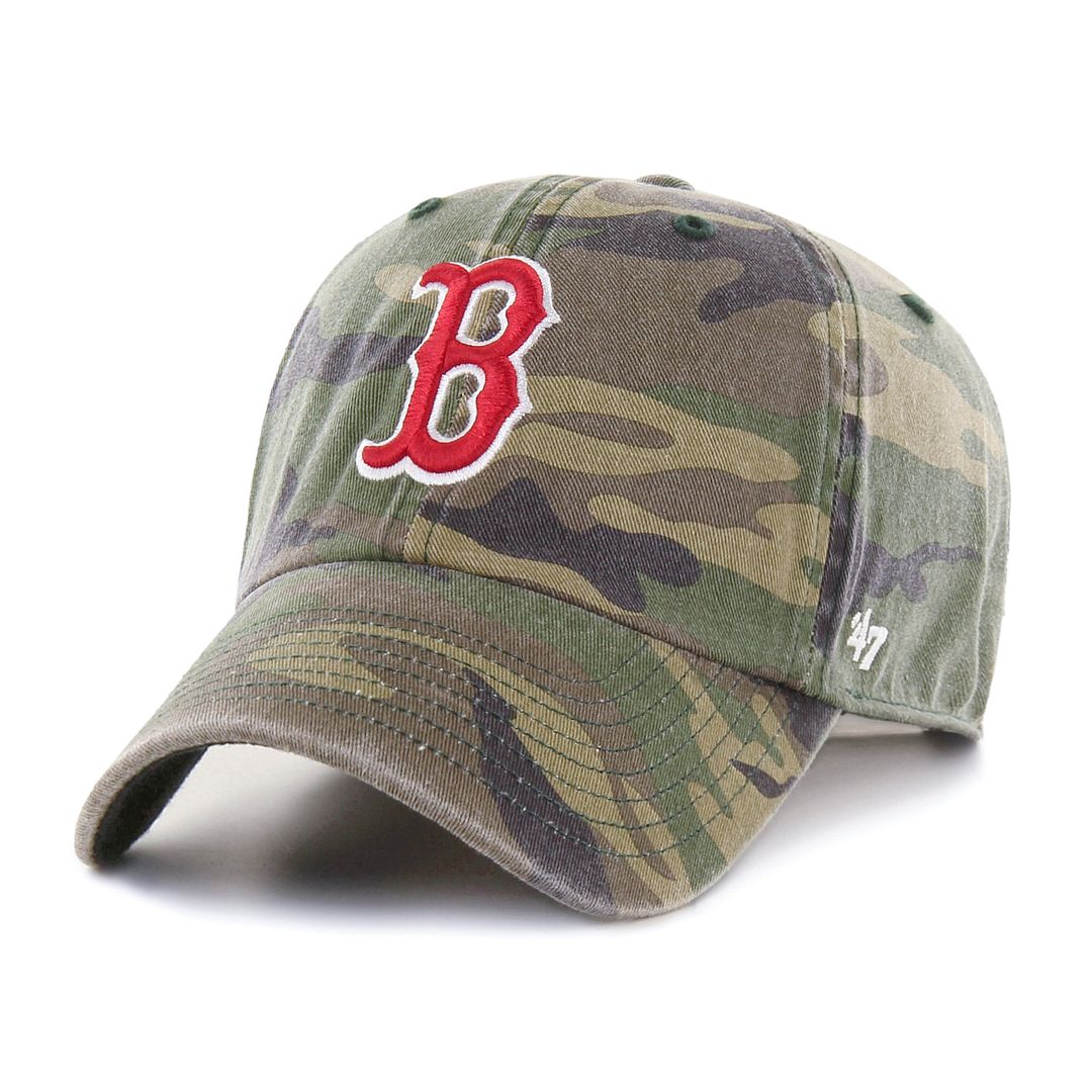 BOSTON RED SOX CAMO '47 CLEAN UP