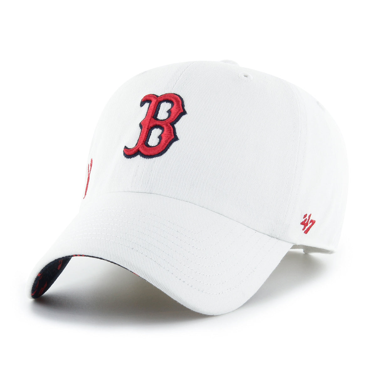 BOSTON RED SOX CONFETTI ICON '47 CLEAN UP WOMENS