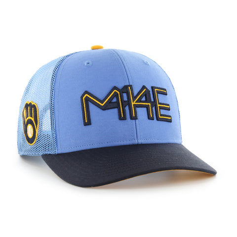 MILWAUKEE BREWERS CITY CONNECT MLB CITY REPLICA '47 TRUCKER