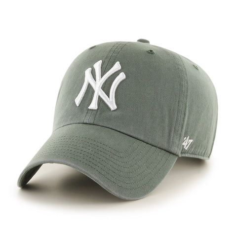 Moss Green New York Yankees Clean Up Hat