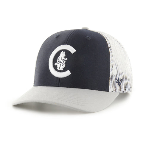 CHICAGO CUBS COOPERSTOWN SIDE NOTE '47 TRUCKER