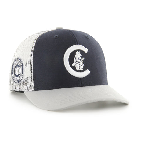 CHICAGO CUBS COOPERSTOWN SIDE NOTE '47 TRUCKER