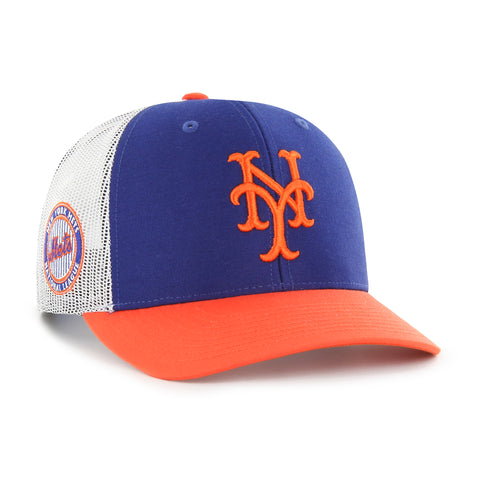 NEW YORK METS COOPERSTOWN SIDE NOTE '47 TRUCKER