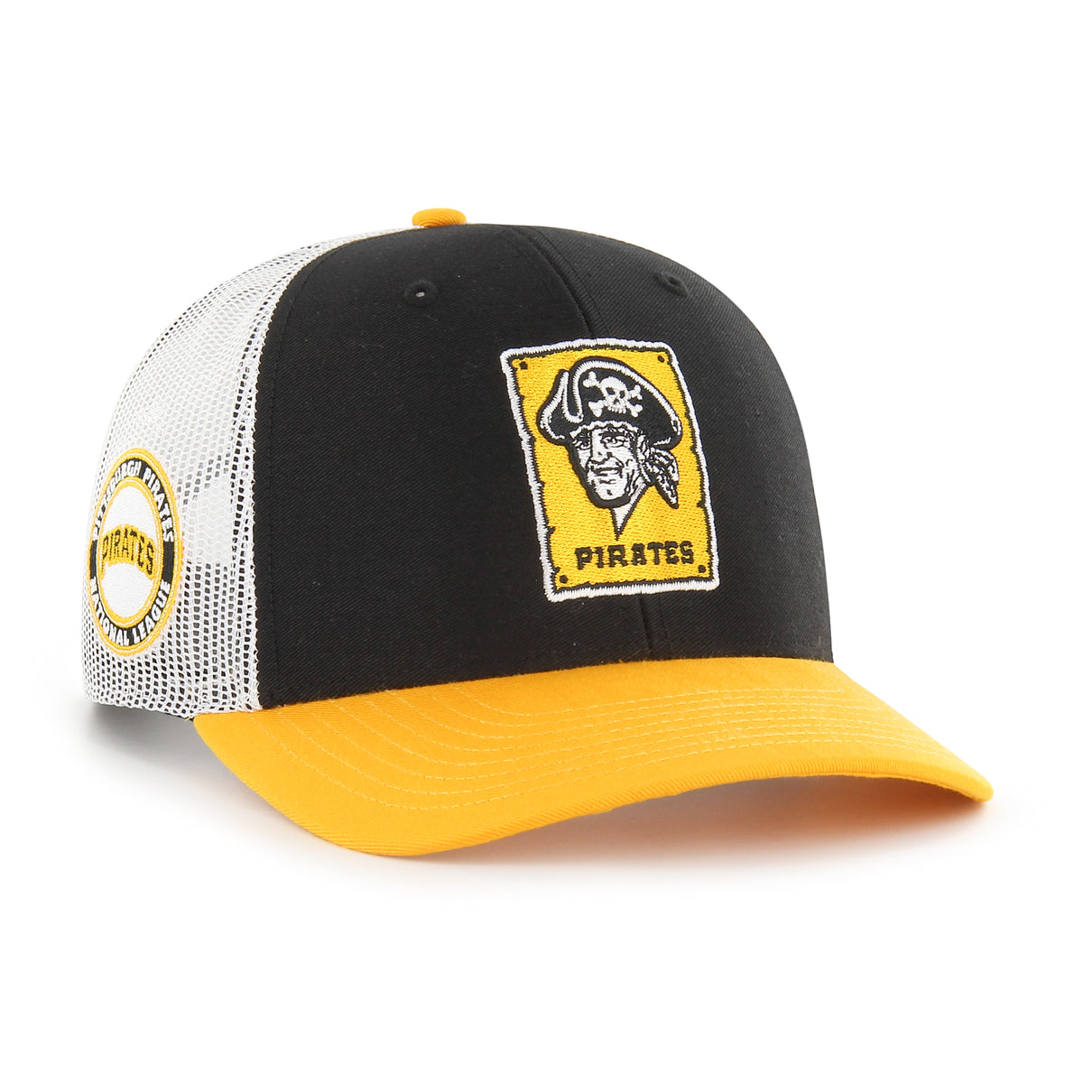 PITTSBURGH PIRATES COOPERSTOWN SIDE NOTE '47 TRUCKER