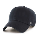 '47 Brand Black Clean Up Adjustable Strapback Hat