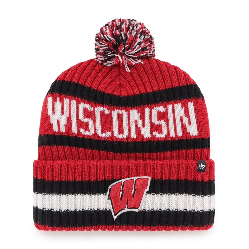 WISCONSIN BADGERS BERING 47 CUFF KNIT