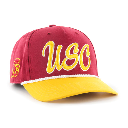 USC SOUTHERN CAL TROJANS OVERHAND SCRIPT TWO TONE '47 MVP DV
