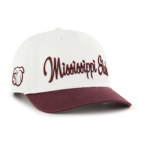 MISSISSIPPI STATE BULLDOGS OVERHAND SCRIPT TWO TONE '47 MVP DV