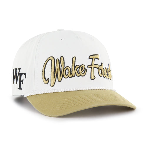 WAKE FOREST DEMON DEACONS OVERHAND SCRIPT TWO TONE '47 MVP