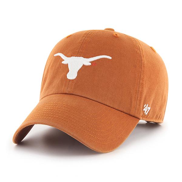 '47 Brand Texas Longhorns Clean-Up Adjustable Hat - Burnt Orange, Size One Size