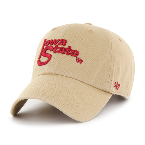 IOWA STATE CYCLONES VINTAGE SCRIPT '47 CLEAN UP