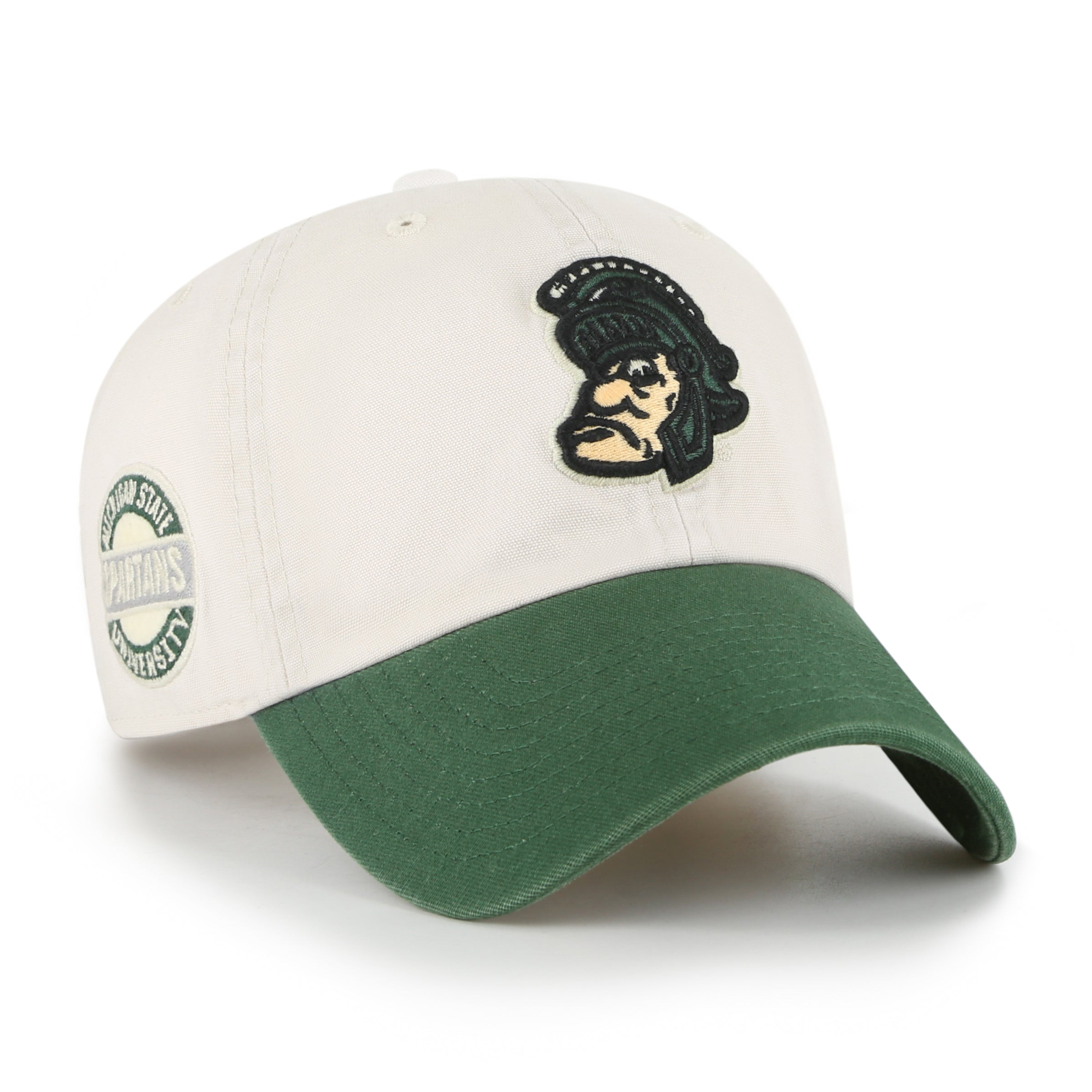 MICHIGAN STATE SPARTANS VINTAGE SIDESTEP '47 CLEAN UP