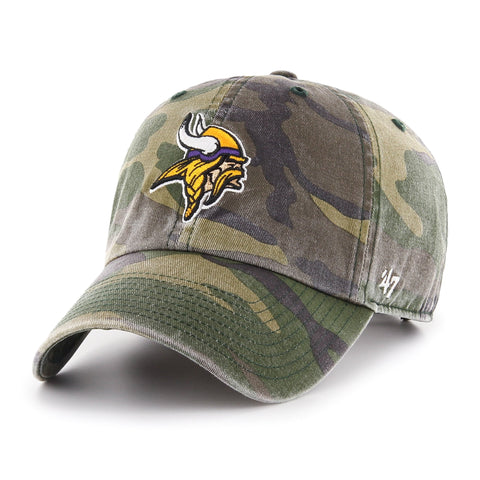 MINNESOTA VIKINGS CAMO '47 CLEAN UP