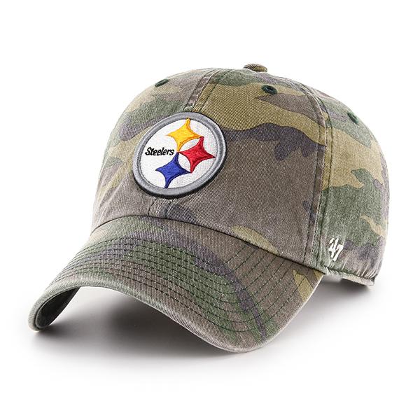 PITTSBURGH STEELERS CAMO '47 CLEAN UP