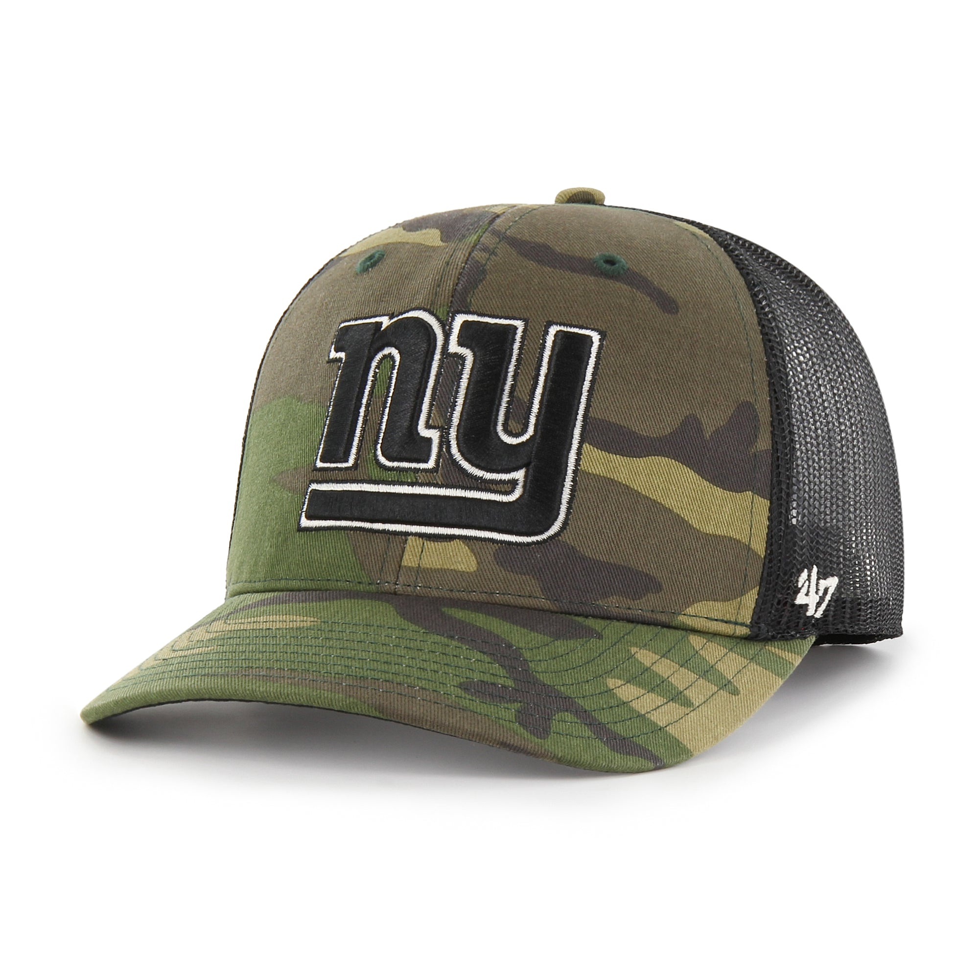 New York Giants Camo Strap '47 Trucker